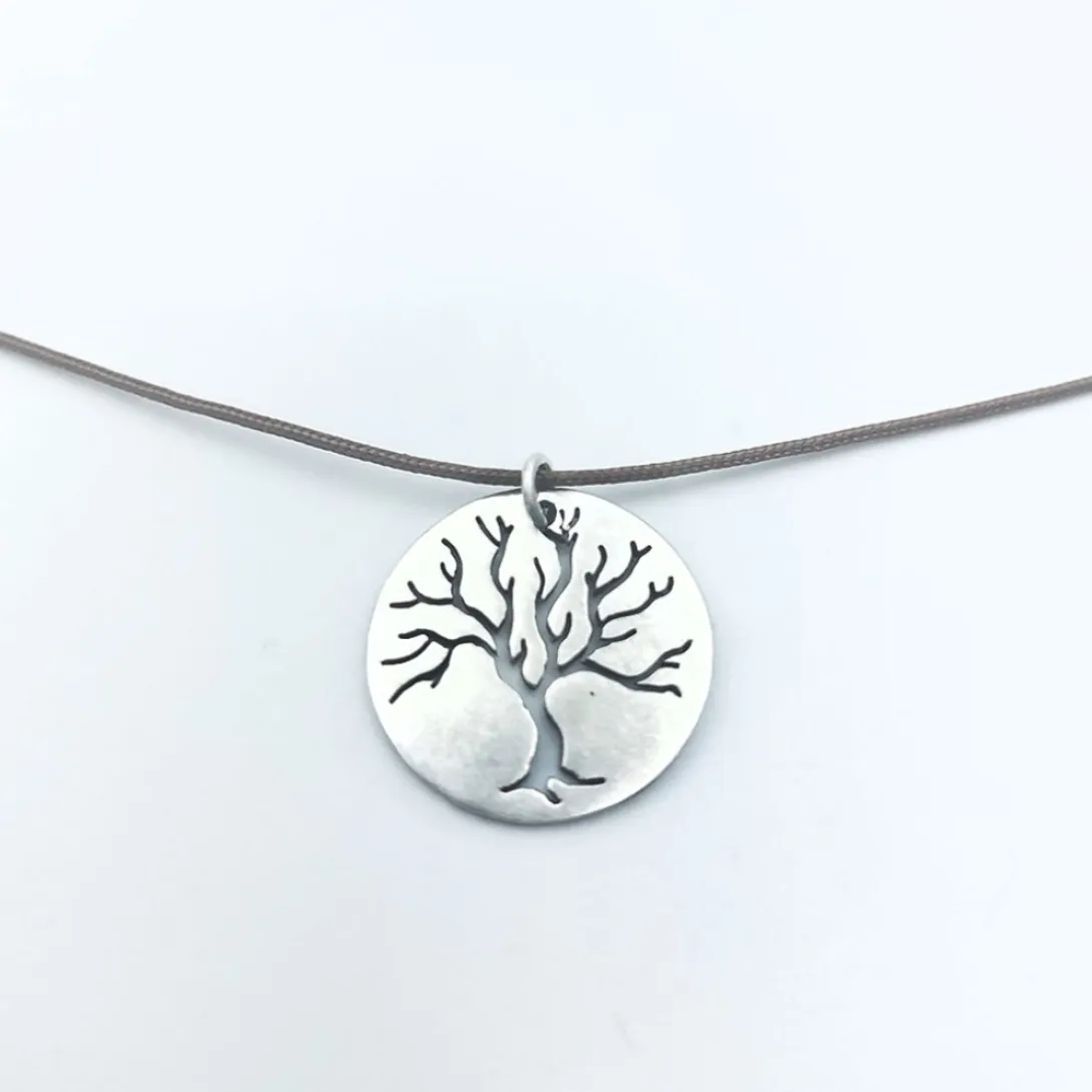 Olive Tree silver Pendant